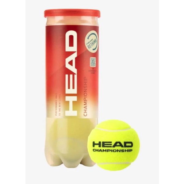 Мяч теннисный HEAD Championship 3B, упак.3шт, одобр.ITF