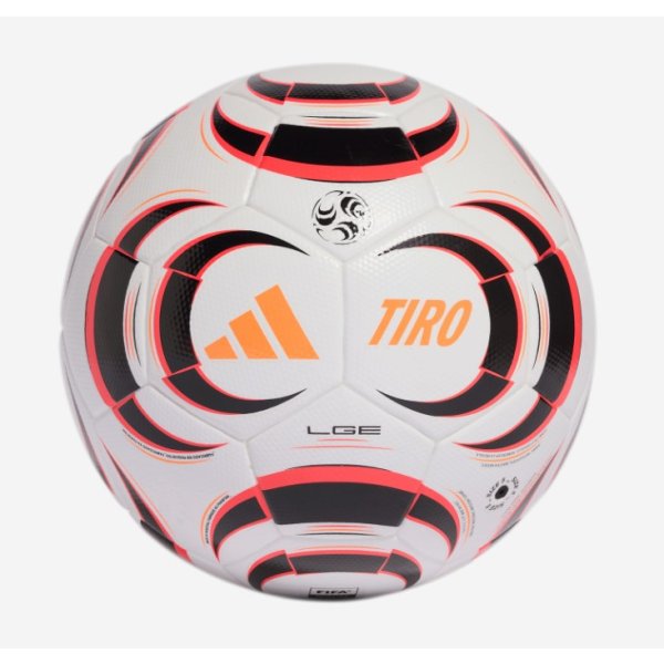 Мяч футбольный ADIDAS Tiro League TB, р.5, FIFA Quality, бело-черно-красный