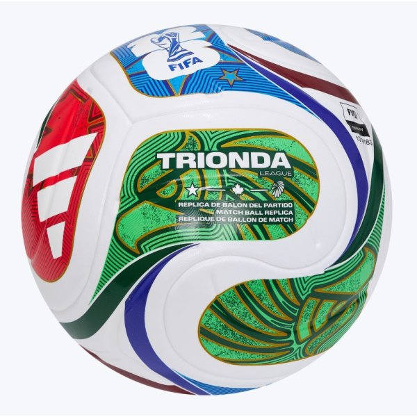 Мяч футбольный ADIDAS WC26 Trionda League BOX, р.5, FIFA Quality, мультиколор