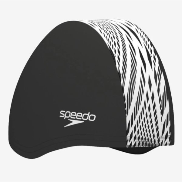 Шапочка для плавания (полиэстер) SPEEDO Boom Endurance, черный