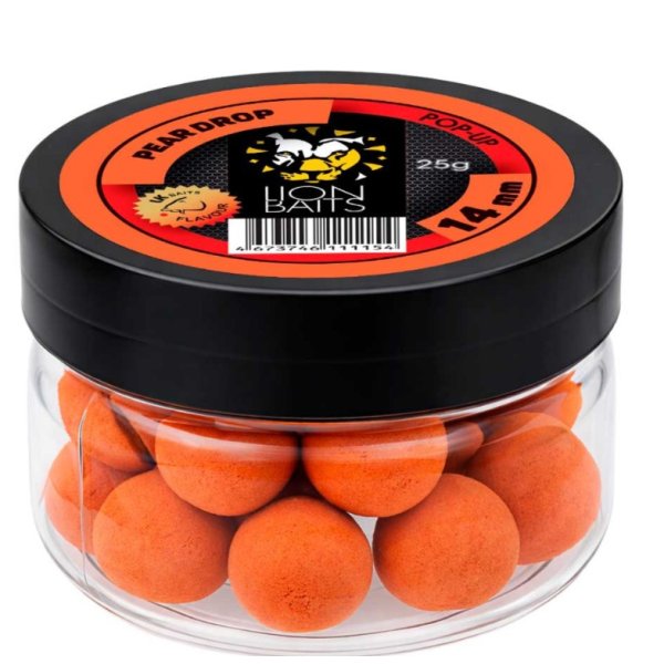 Бойлы Lion Baits Pop-Up 14мм 25гр Pear Drop