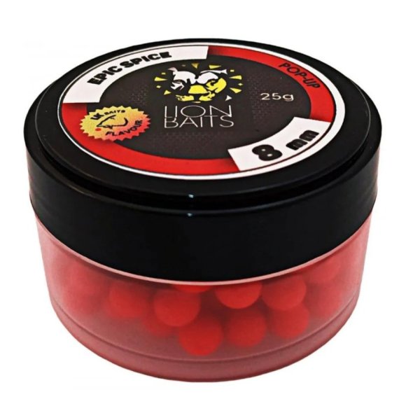 Бойлы Lion Baits Pop-Up 8мм 25гр Epic Spice