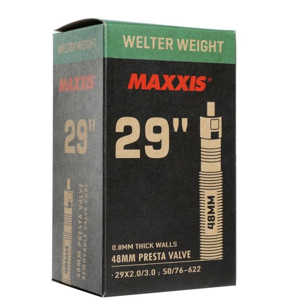 Велокамера 29 х 2,00/3,00 MAXXIS Welter Weight LFVSEP, FV 48мм, 0.8mm