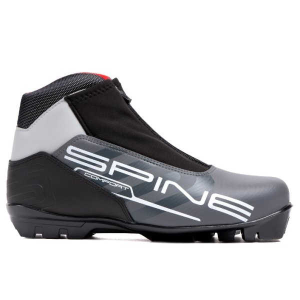 Ботинки лыжные SPINE Comfort 483/7 SNS (серый/черный) (р.RU45; EU46)