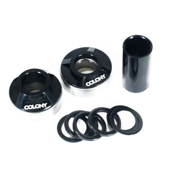 Каретка COLONY BB Kit Mid 19mm черная (BMX)