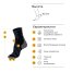 Носки Buff Coolnet Quarter Graphite (EUR:39-41)