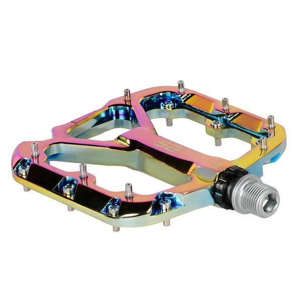 Педали STG ALNC-1105, алюминиевые, хамелеон, 3 пром, резьба 9/16