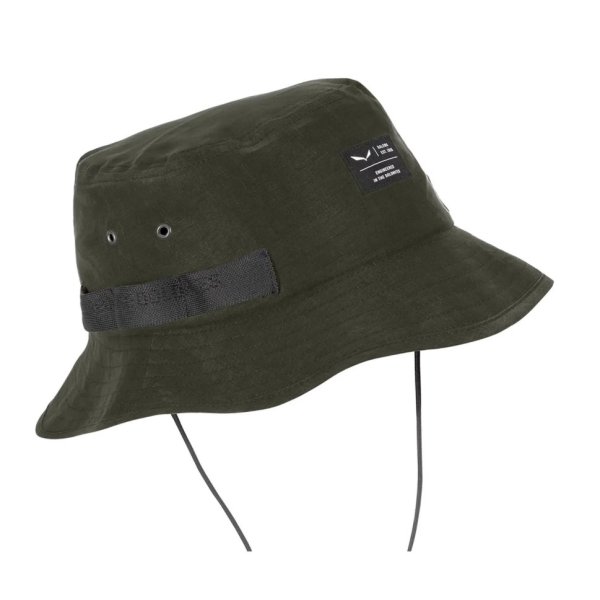 Панама Salewa Puez Hemp Brimmed Dark Olive (US:M)
