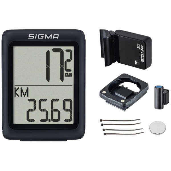Велокомпьютер беспроводной SIGMA BC 5.0 WL ATS, 5 функций, черный