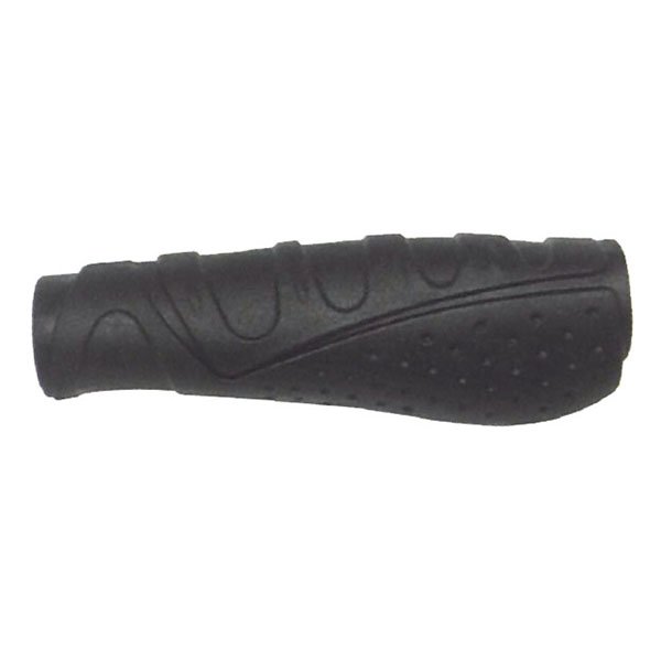 Грипсы 130 мм резиновые, эргоном. M-WAVE ERGO GRIP, цвет черный