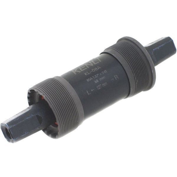 Каретка KENLI KL-08A 68/127 мм, стальные чашки и корпус, 2 промподшипника