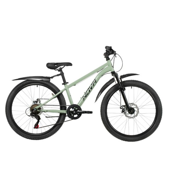 Велосипед NOVATRACK BATTLER, колесо 24, хаки, рама 12