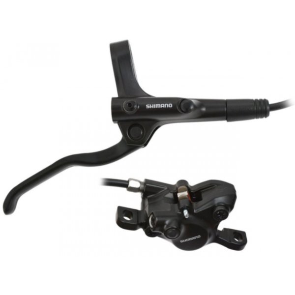 Тормоз дисковый гидравлический Shimano, BR-МT200, передний, черный, 800мм