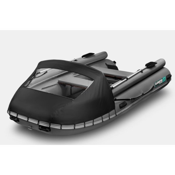Лодка GLADIATOR E420X PRO темно-серый