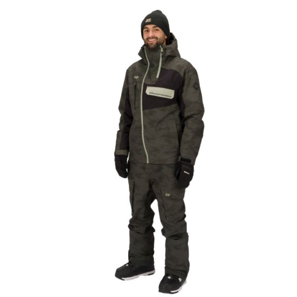Полукомбинезон сноубордический Rehall Blade R Camo Moss (L)