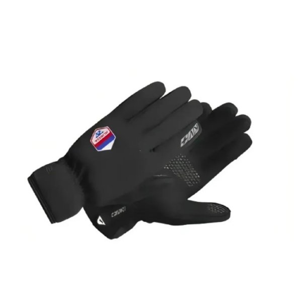 Перчатки лыжные KV+ COLD PRO Russia black, размер XS