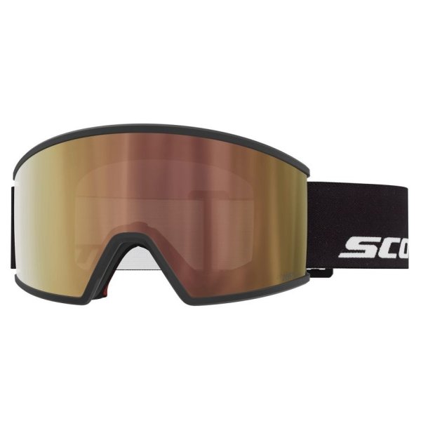 Маска горнолыжная SCOTT Ambit LS black / AMP LS cinnamon chrome S1-3