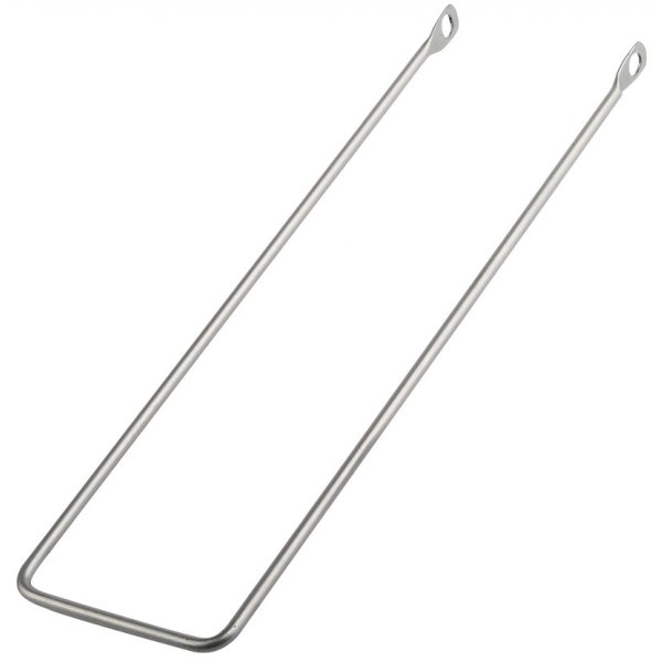 Подпорка для корзины велосипедной 28 серебристый