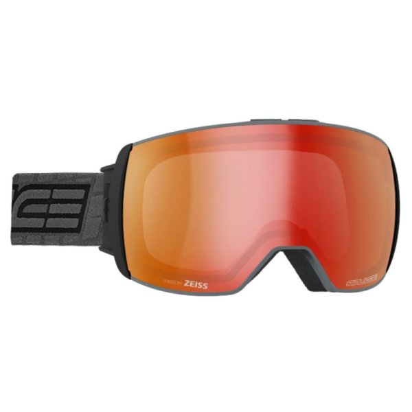 Уценка!!! Маска горнолыжная OTG Salice 605DARWF Charcoal/Darw Red+Sonar S3, S2 (б/p)