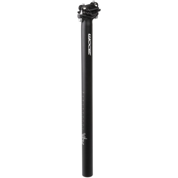 Подседельный штырь ZOOM SP-D322, 30,9мм х 400мм, алюм. б/смещ-я, нагрузка до 140кг. матово-черный
