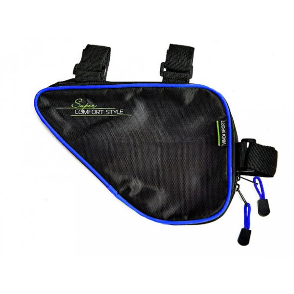 Сумка велосипедная под раму Vinca Sport FB 05-1 280*210*60 мм, синий кант