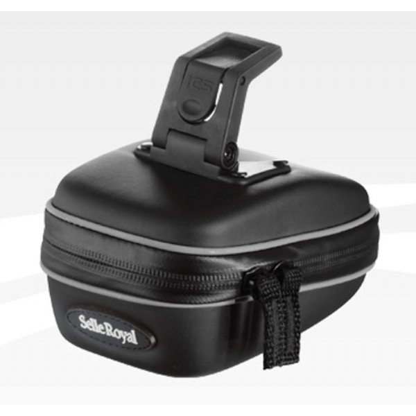 Сумка велосипедная под седло Selle Royal M Clip-on бокс цвет черный