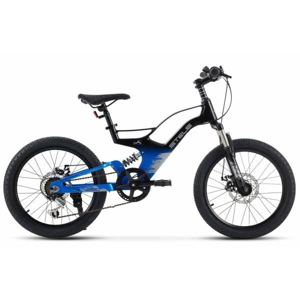 Велосипед Stels Leader 250 MD, колесо 20, синий/черный, рама 12,6