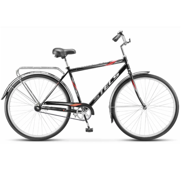 Велосипед Stels Avangard 300 28C, колесо 28, Черный, рама 20