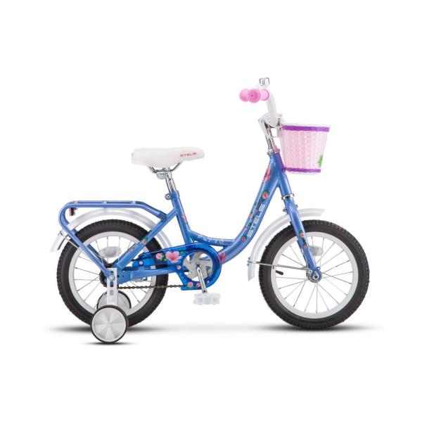 Велосипед STELS Flyte Lady, колесо 14, Голубой, рама 9,5