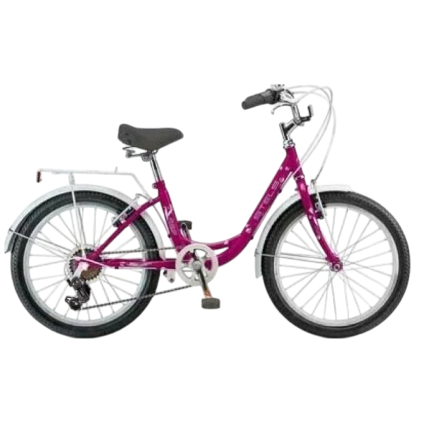Велосипед Stels Пилот 225 V, колесо 20, розовый, рама 12