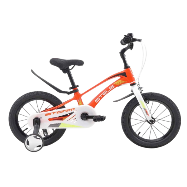 Велосипед STELS Storm KR, колесо 14, оранжевый, рама 7,8