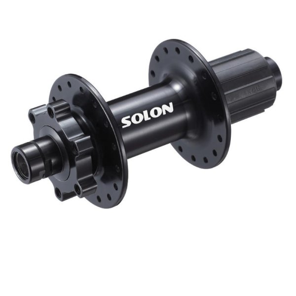 Втулка задняя Solon DH910TR BOOST, под 32 спицы, 2 промподшипника, ось:12x148мм
