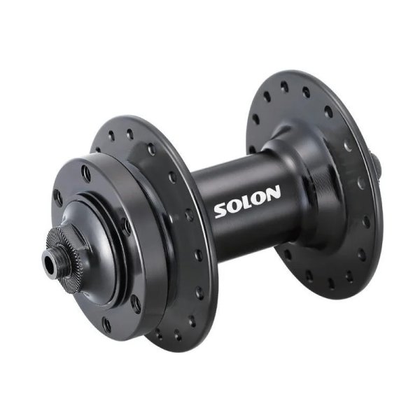 Втулка передняя SOLON DH901YF DISC, эксц., под 36 спиц, промподшипники