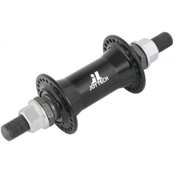 Втулка передняя JOYTECH A075-SBT-14S 48H для BMX ось 14мм алюминиевая чёрная