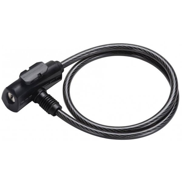 Замок противоугонный BBB 8x1500 мм, QuickSafe, Black
