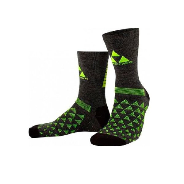 Носки Fischer Nordic (серый/неон) (39-41)