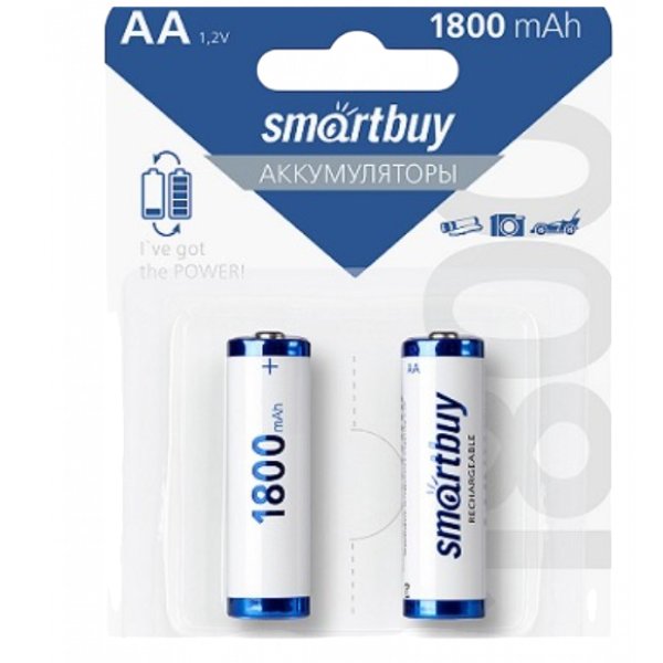 Аккумулятор SMARTBUY AA 1800mAh bl-2/24/240