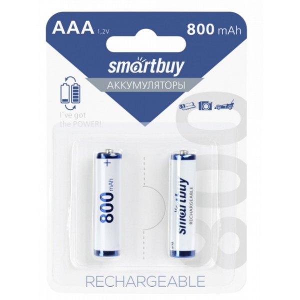 Аккумулятор SMARTBUY AAA 800mAh bl-2/24/240