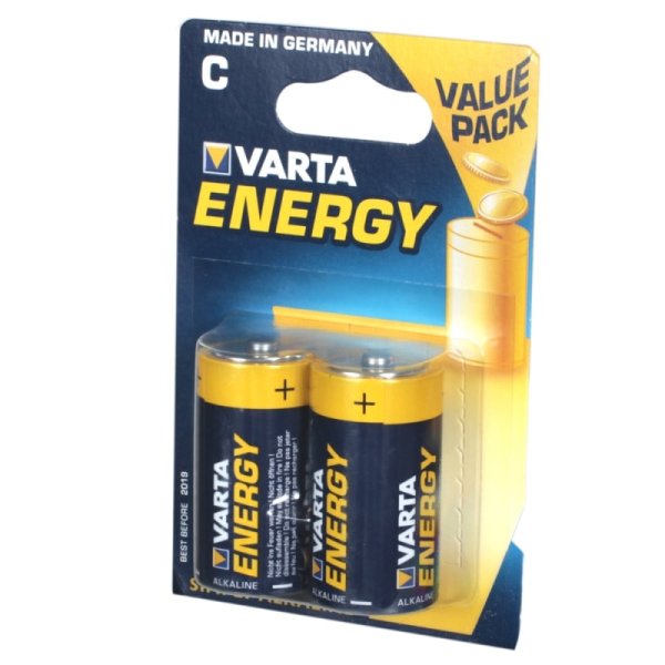 Батарейки VARTA ENERGY C бл. 2 04114229412