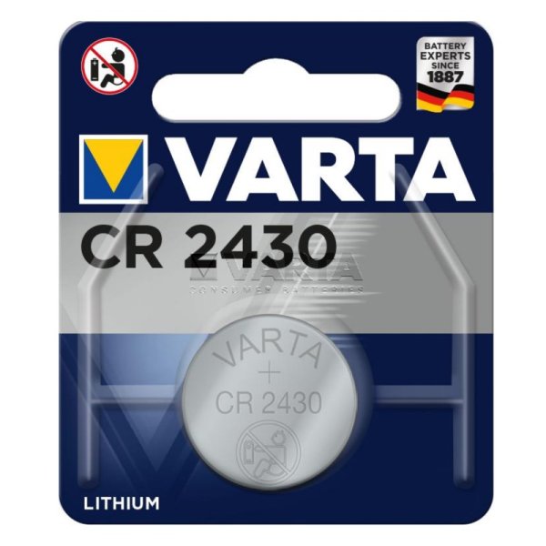 Элемент питания VARTA ELECTRONICS CR 2430 06430101401