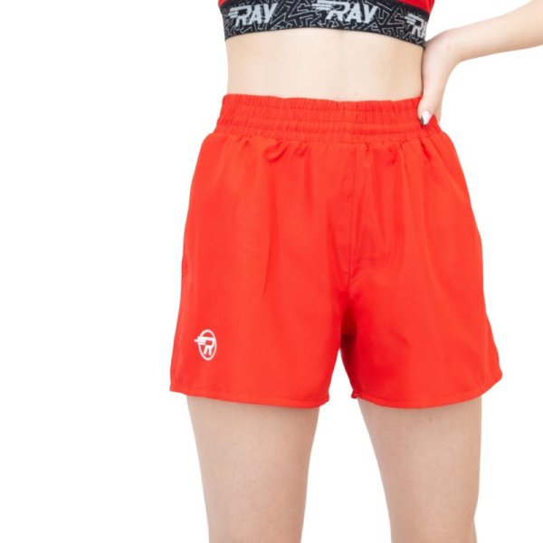 Шорты женские RAY беговые, красный (50 RU/XL)