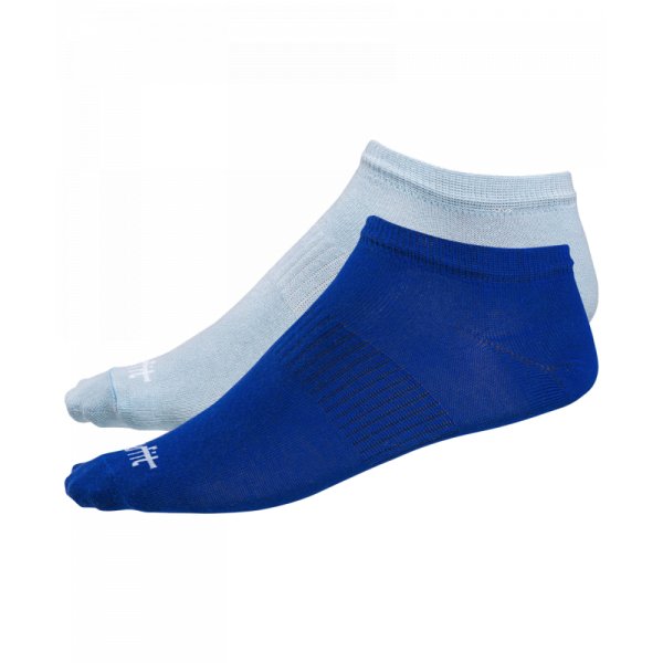 Носки низкие STARFIT SW-205 ультрамарин/небесно-голубой р.39-42 (2 пары)