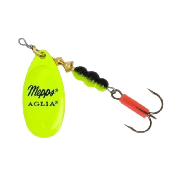 Блесна вращ. MEPPS Aglia Fluo №4 Chartreuse (9гр.) (CPFJ00444BL)