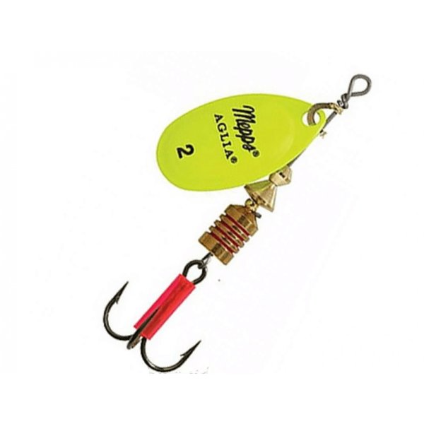 Блесна вращ. MEPPS Aglia Fluo №4 Chartreuse (9гр.) (CPFJ00444BL)