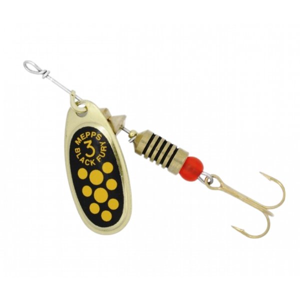 Блесна вращ. MEPPS Black Fury JAUNE OR №3 6,5г блистер (CCBJ10033BL) MEPPS