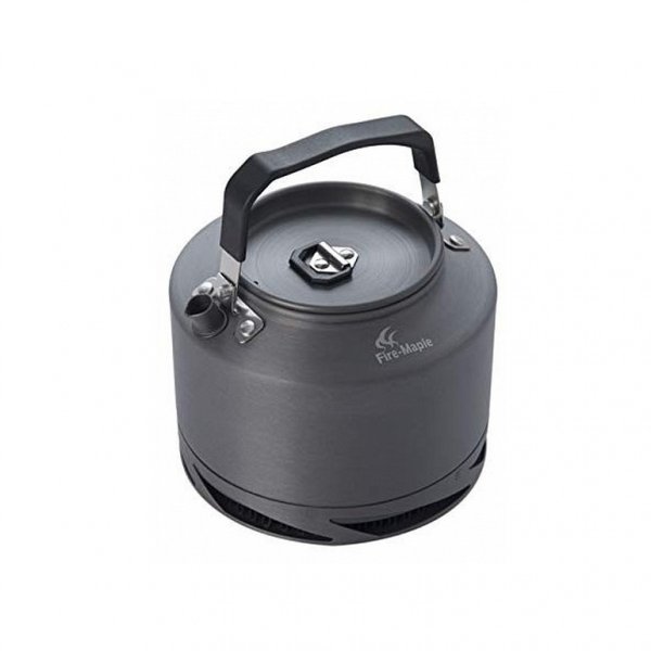 Чайник с теплообменной системой, из анодированного алюминия FEAST XT2 BLACK