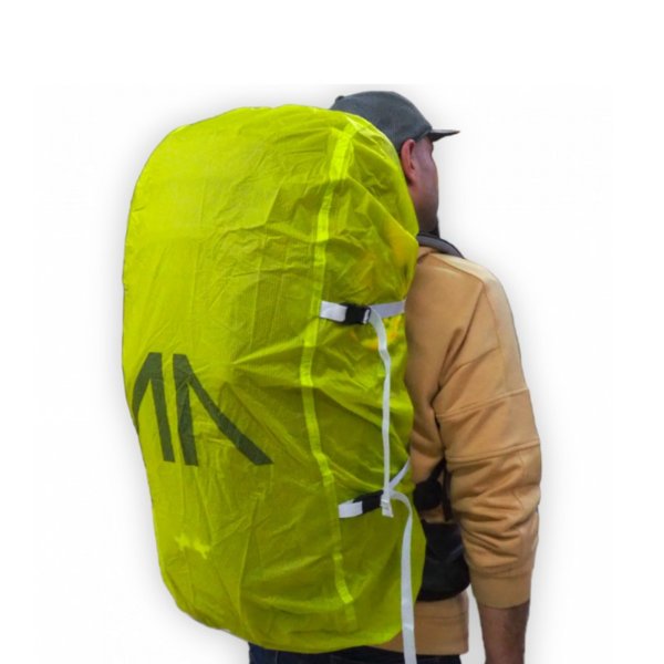 Чехол для рюкзака GORAA (15D COATED WITH SILICON NYLON), XL, Зеленый, 65-85л)