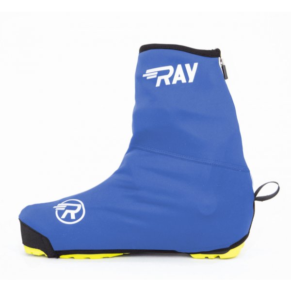 Чехлы на обувь RAY BootCover синий, лого с/о (35-38)