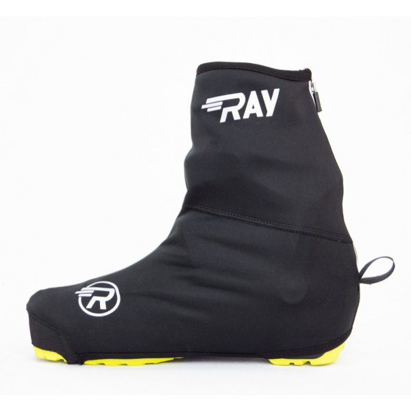 Чехлы на обувь RAY BootCover черный, лого с/о (38-41)