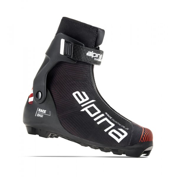 Ботинки лыжные Alpina ALPINA Race Du Jr Red/Black/White (EUR:42) NNN